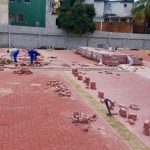 Pavimentação em piso intertravado