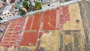 Pavimentação em piso intertravado